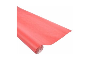 nappe de table ac-deco nappe vitamine en papier gaufré - rouge - l 1.18 x l 15 m
