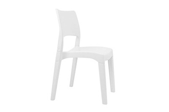 chaise de jardin progarden chaise de jardin klik klak 52 x 53,5 x 82 cm empilable blanc