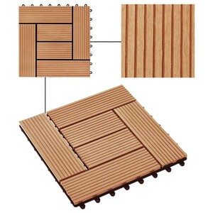 Tapis de découpe vidaXL 22 st Terrastegels 30x30 cm 2 m² HKC bruin277796 Tapis de découpe vidaXL 22 st Terrastegels 30x30 cm 2 m² HKC bruin277796