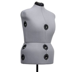 Mannequin De Vitrine Femme VidaXL - Corps Entier Réglable En PE Écologique, Taille 36-38