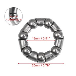 200 Pièces Billes de Roulement en Acier 3/16in Billes de Vélo en Acier 304 Accessoires en Acier Inoxydable Fournitures Industrielles 200 Pièces Billes de Roulement en Acier 3/16in Billes de Vélo en Acier 304 Accessoires en Acier Inoxydable Fournitures Industrielles