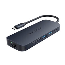 Hub USB C Hyper 8 en 1 Ecosmart Génération 2 et - vue 2