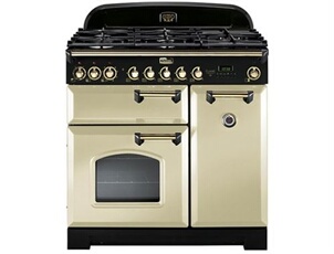 Cuisinière FALCON Classic Deluxe 90 Crèmecuivrée CDL90DFCRB EU - vue 2