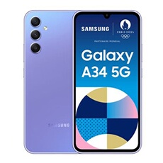 Acheter Galaxy A34 128Go Lavande 5G Bon état - 198,00 € Galaxy A34 128Go Lavande 5G Bon état - Samsung reconditionné disponible sur Darty
