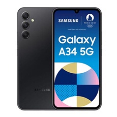 Galaxy A34 256Go Noir 5G