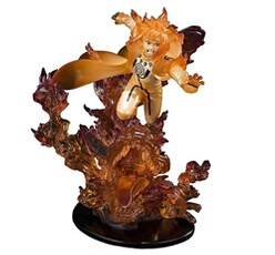 Figuarts Zero Naruto Shippuden Minato Namikaze -kuubou Lama- Kizuna Kizuna- Painted Finished Figurine Approx. 220mm Abs&pvc Painted Finished Figure