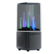 Enceinte sans fil YONIS Enceinte Bluetooth Lumineuse 5.0 Son Surround Modes Lumière TWS 10W Noir