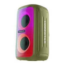 Enceinte sans fil YONIS Enceinte Bluetoothe Avec Lumière Colorée Son 3D Radio 12H Autonomie Portée 10M Noir
