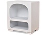 Table de Chevet GENERIQUE OPJET PARIS Chevet Troglodyte blanc | Darty