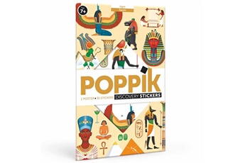 autres jeux créatifs poppik jeu créatif discovery sticker l'egypte
