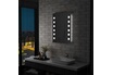 vidaXL Miroir mural à LED pour salle de bains 60x80 cm photo 1