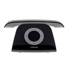 Téléphone fixe sans fil Logicom Retro 2 DECT - vue 4