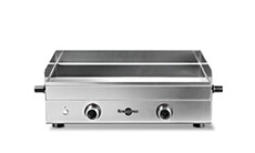 Plancha Design DOUBLE inox gaz DESIGN PFDS2MA-KR