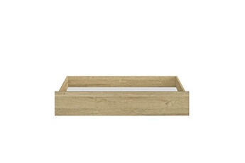 tiroir de lit en bois clair 140 - tl5076