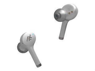 Ecouteurs Zagg ifrogz AirTime Pro - Écouteurs sans fil avec micro - intra-auriculaire - Bluetooth - blanc