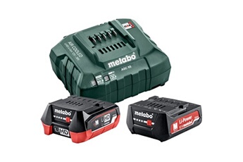 Chargeur et batterie Metabo Pack énergie 12V batterie 4Ah + batterie 2Ah + chargeur - - 685302000