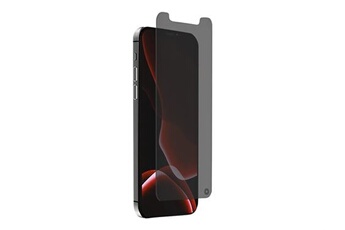 Force Glass - Protection d'écran pour téléphone portable - 2.5D - verre - fumé - pour Apple iPhone 12 mini