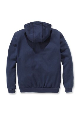 Gilet Sport Femme Zippé à Capuche – Bleu Marine, Coupe-Vent Léger, Polaire Douce Demi-Saison Grande Taille