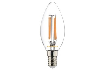 accessoire luminaires extérieur sylvania lampe toledo retro flamme 827 e14 4,5w 470lm nouveau modèle - - 0029373
