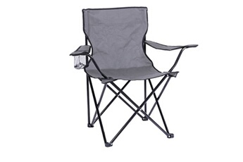 chaise et fauteuil de camping sunnydays - fauteuil de camping - gris anthracite