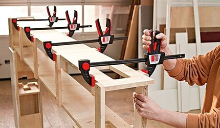 LEMAN - Lot de 6 serre-joints à pompe Expert | Mister Materiaux LEMAN - Lot de 6 serre-joints à pompe Expert | Mister Materiaux