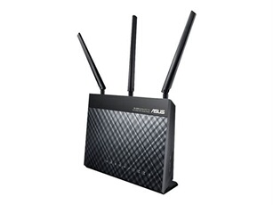 Dsl-Ac68U - Routeur Sans Fil - Modem Adsl - Commutateur 4 Ports - Gige - Wi-Fi 5 - Bi-Bande