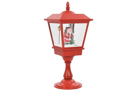 Lampe d'ambiance vidaXL Lampe de piédestal de Noël avec Père Noël 64 cm LED