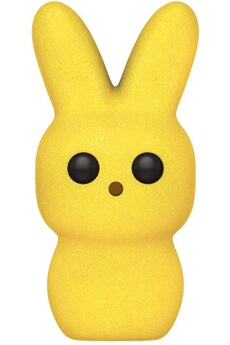 figurine de collection just for games figurine funko pop! n°06 - peeps - yellow bunny