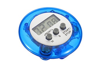 minuteur generique patikil minuteur numérique rond avec ecran lcd magnétique pour jeux cuisine, bleu