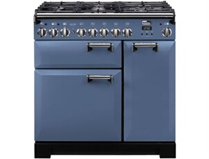 FALCON Piano de cuisson LECKFORD DELUXE 90 Mixte RocheChrome LKD90DFSBC EU - vue 2