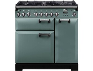 FALCON Piano de cuisson LECKFORD DELUXE 90 Mixte Minéral Chrome LKD90DFMGC EU - vue 2