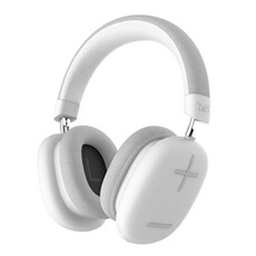 Casque audio sans fil BOUNCE circum-aural Bluetooth Blanc