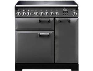 FALCON Piano de cuisson LECKFORD DELUXE 90 Induction Chrome LKD90EISLC EU - vue 2