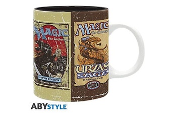 tasse et mugs abysse corp mug - magic the gathering - packs rétro - 320ml