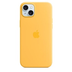 Coque en silicone avec MagSafe pour iPhone 15 Plus - Rayon de soleil