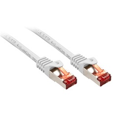 Basic - Cordon de raccordement - RJ-45 (M) pour RJ-45 (M) - 3 m - SFTP, PiMF - CAT 6 - moulé, sans crochet, bloqué - blanc