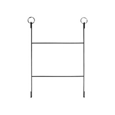 Pack de 2 crochets + 5 supports muraux Enova Hifi pour disques vinyle VWM 5 Chrome - vue 2