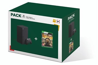 Pack Fnac Console Series X Noir + Skull and Bones