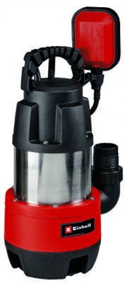 Einhell GC-DP 7035 LL – Pompe Eaux Chargées 700W Aspiration Plate 1 Mm, Débit 16 000 L/h, Profondeur 7 M – Idéale Cave, Étang, Fosse