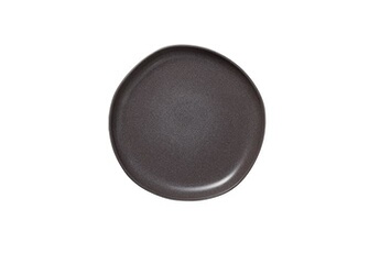 chauffe plat & assiette was germany x 6 assiettes en grès gris pierre h 30 mm diamètre 220 mm 2