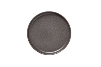 chauffe plat & assiette was germany x 6 assiettes en grès gris pierre h 25 mm diamètre 175 mm