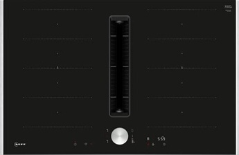 Neff N90 V68TTX4L0 Table induction aspirante 83 cm 4 foyers - vue 8