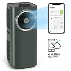 Kraftwerk Smart 12K climatiseur 3-en-1 12000 BTU commande via app anthracite