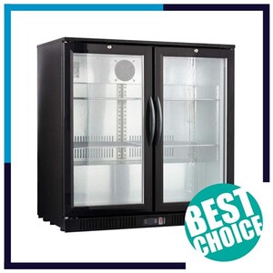Vetrina Frigo Bevande Doppia Porta Full Black - Elegante E Spaziosa Per Horeca - Foto 4