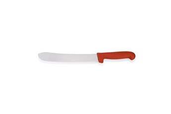 couteau generique couteau de cuisine couteau de boucher haccp en acier inoxydable/plastique rouge was germany