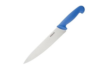 couteau materiel ch pro couteau de cuisinier professionnel bleu 215 mm hygiplas