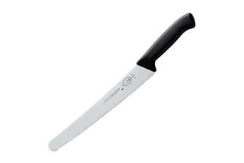 couteau dick couteau tout usage professionnel denté noir 250 mm pro dynamic