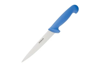 couteau materiel ch pro couteau à filet bleu 150 mm hygiplas