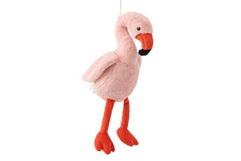 doudou generique jouet peluche enfant flamant rose 44cm rose