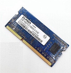 Barrette Mémoire 2Go RAM DDR3 EBJ20UF8BCS0-DJ-F SO-DIMM PC3-10600S 1Rx8